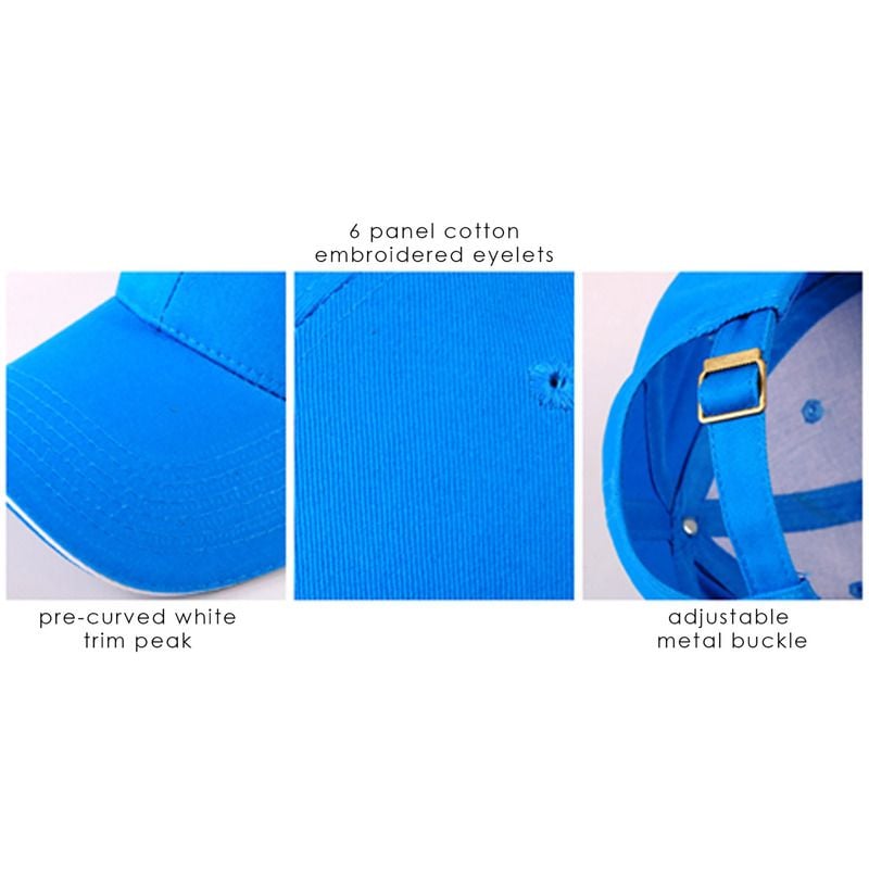 Const 6 Panel Cotton Sandwich Cap